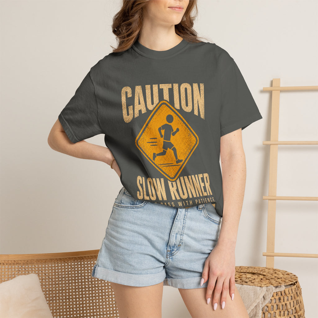 Caution Slow Runner T-shirt