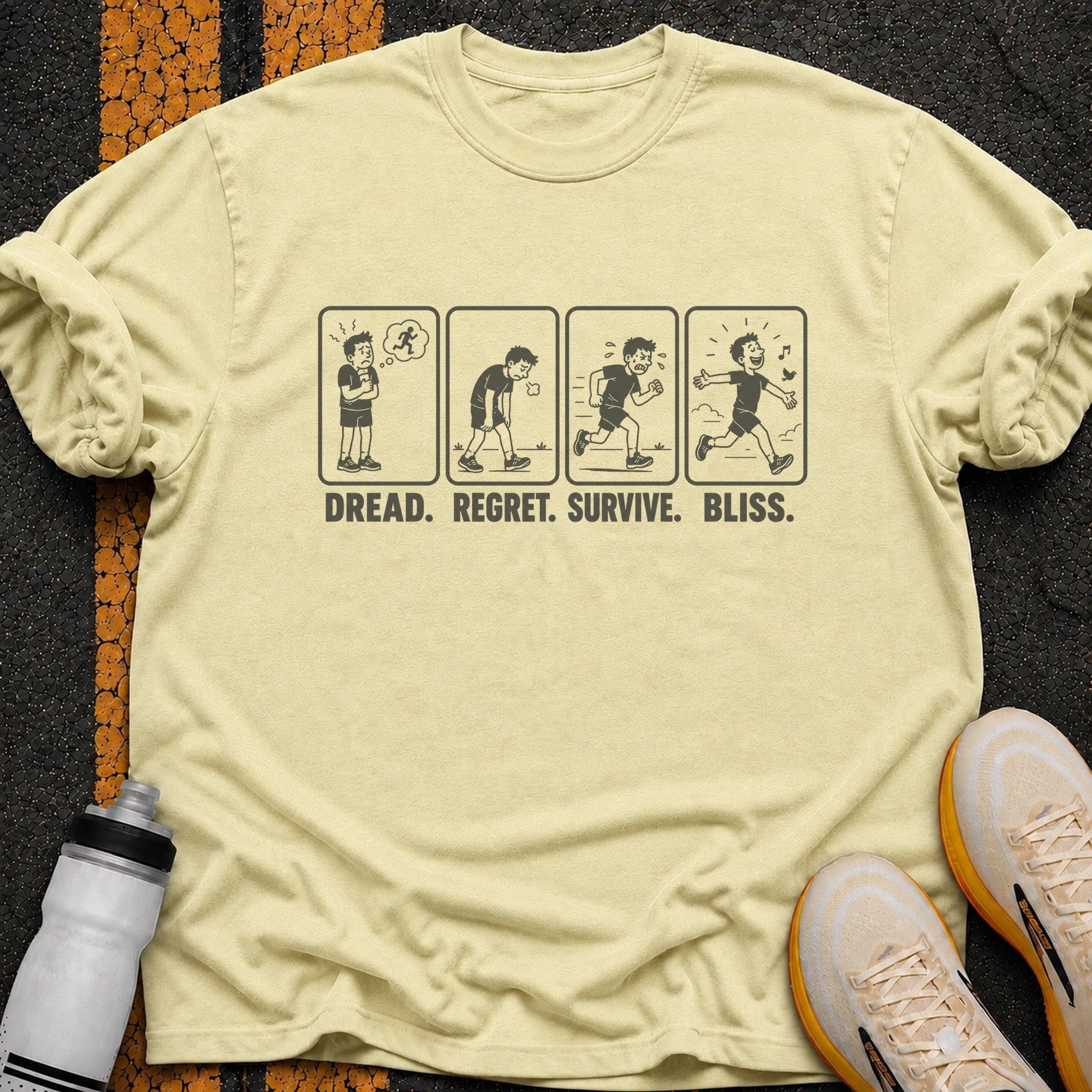 Stages of Running T-Shirt