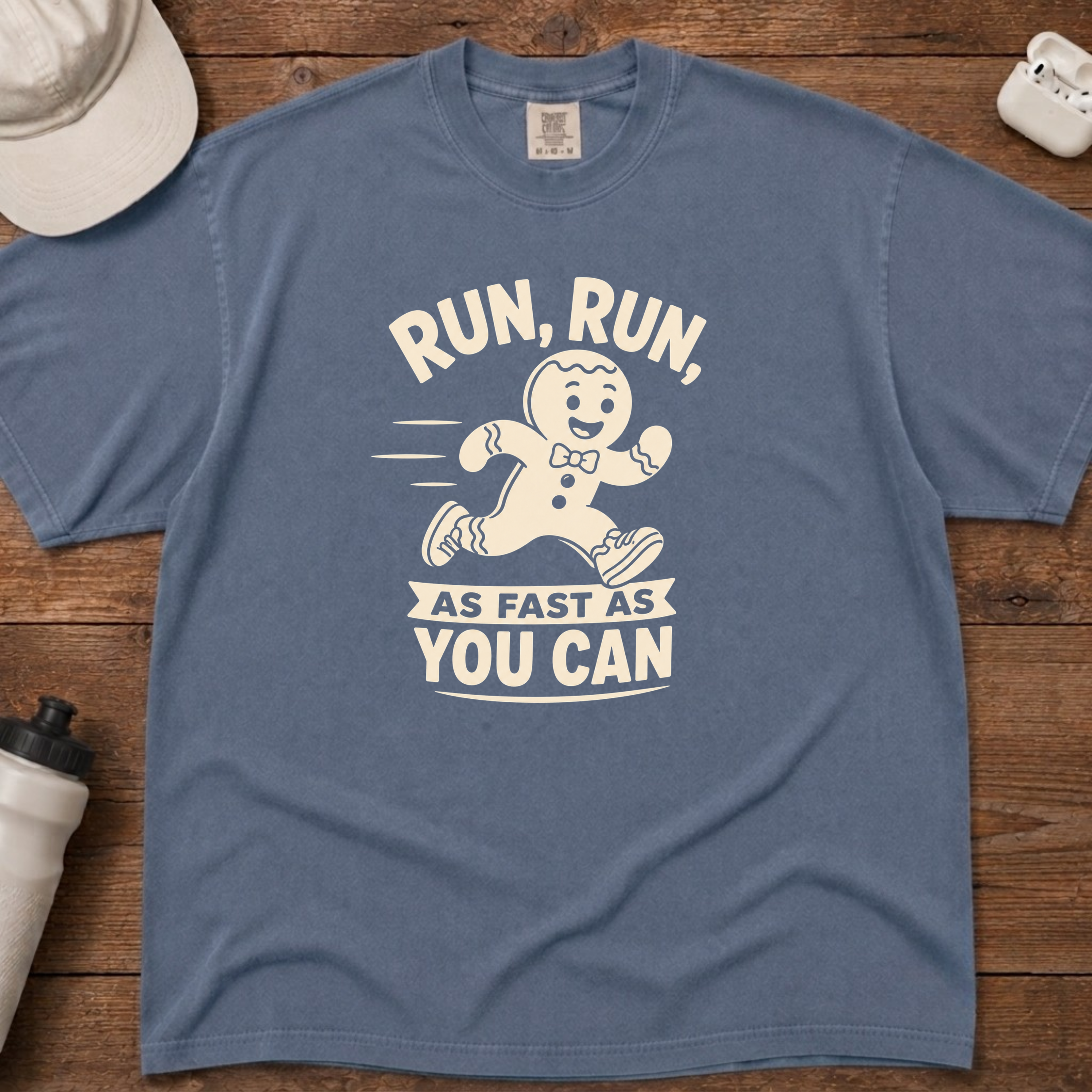 Run Run Gingerbread Man T-Shirt