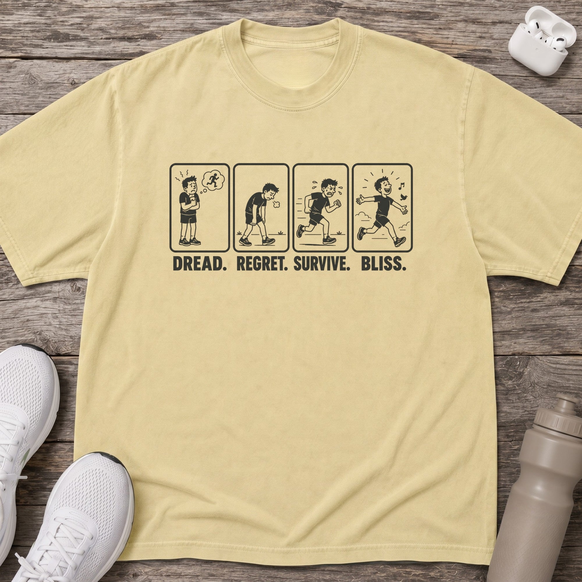 Stages of Running T-Shirt
