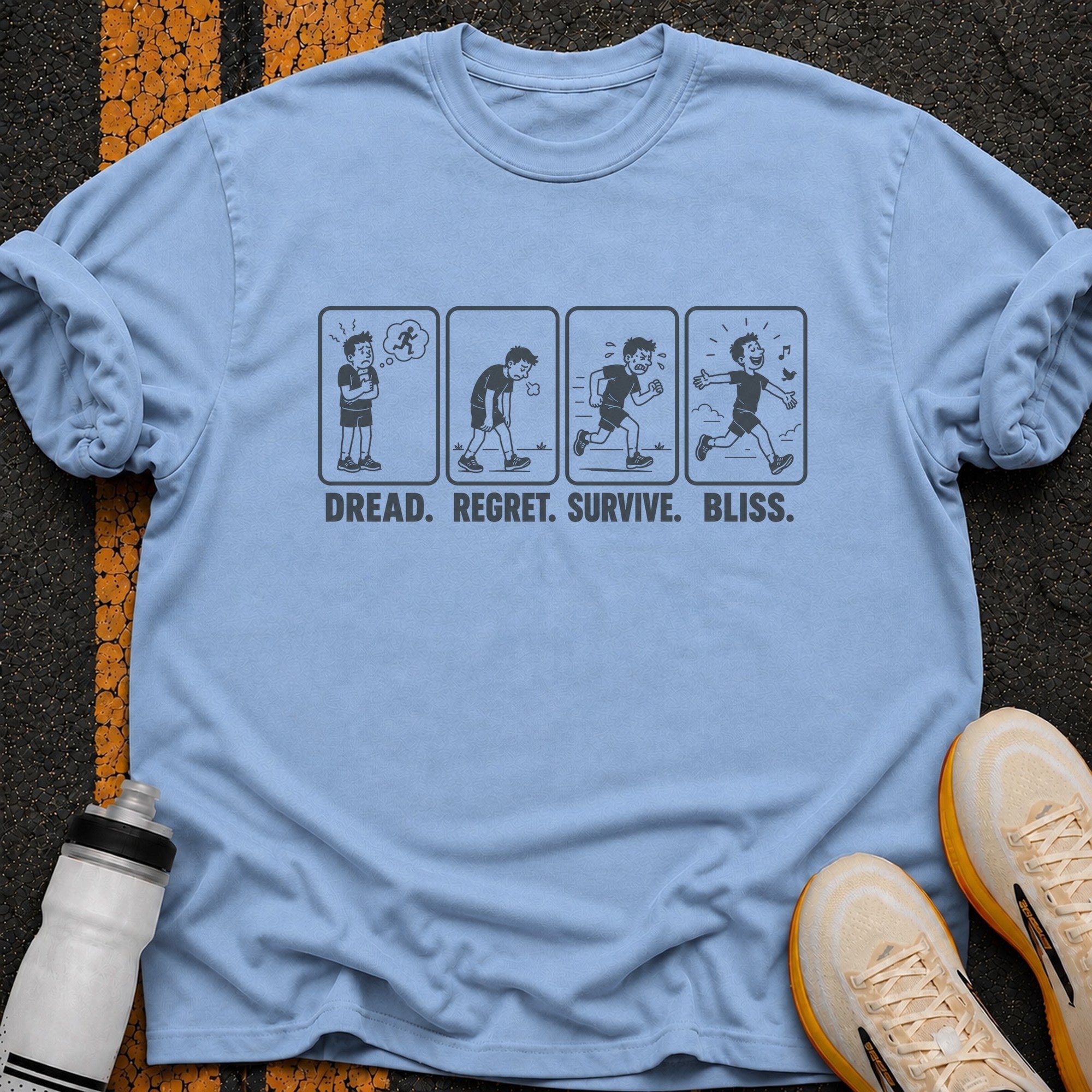 Stages of Running T-Shirt