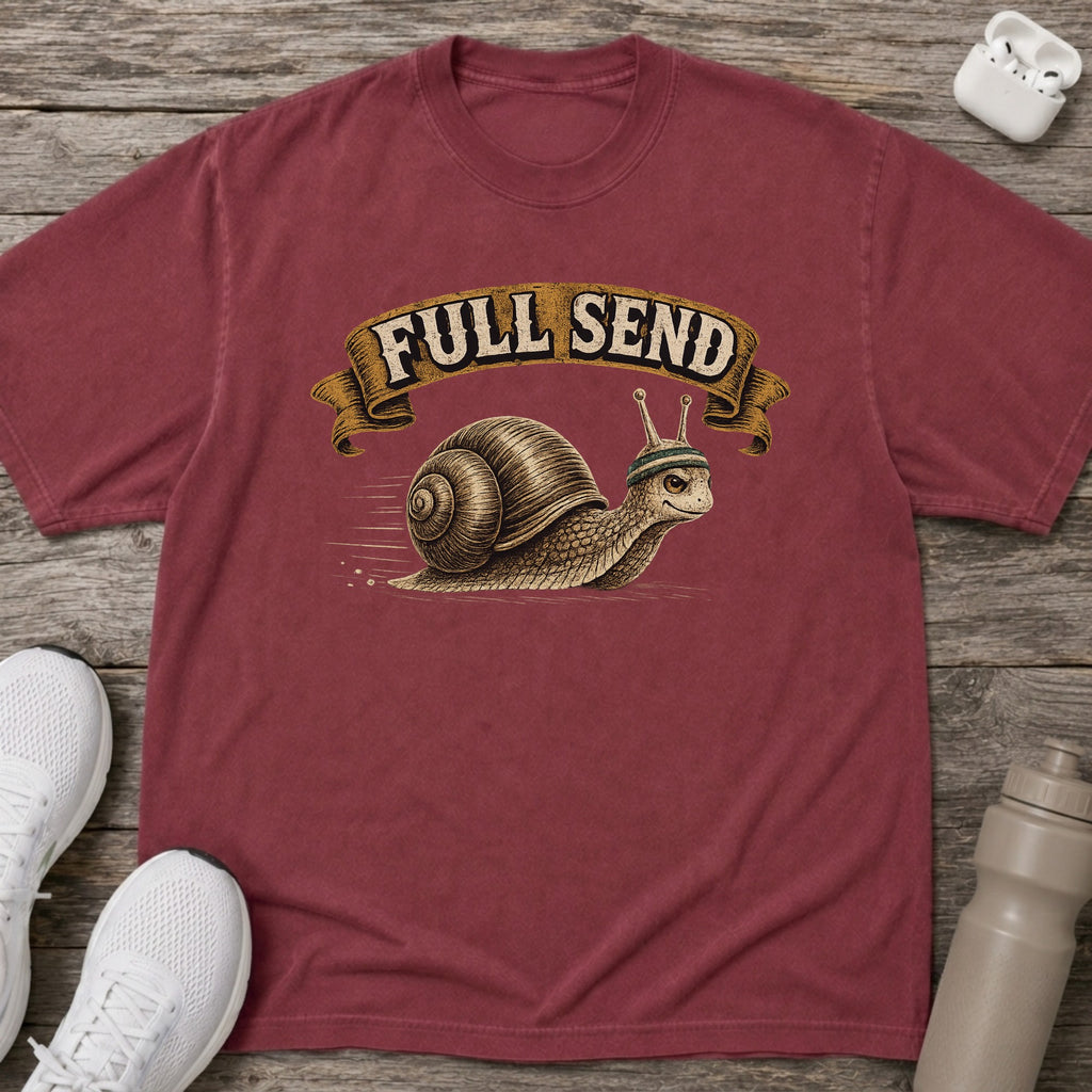 Full Send Snail T-shirt