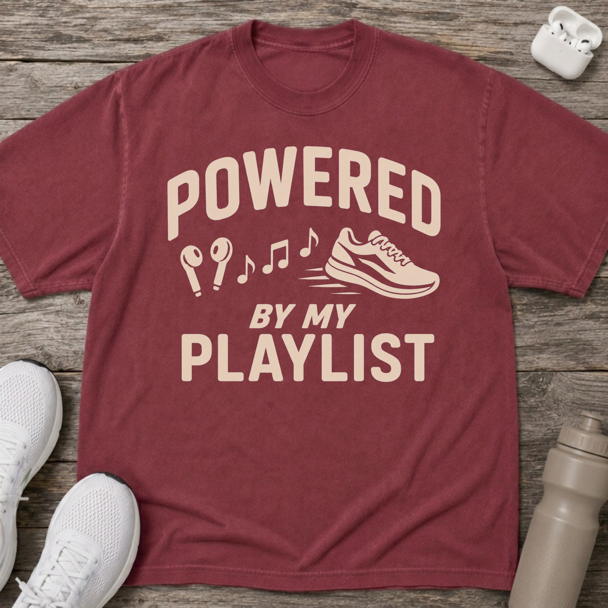 Powered by My Playlist T-shirt