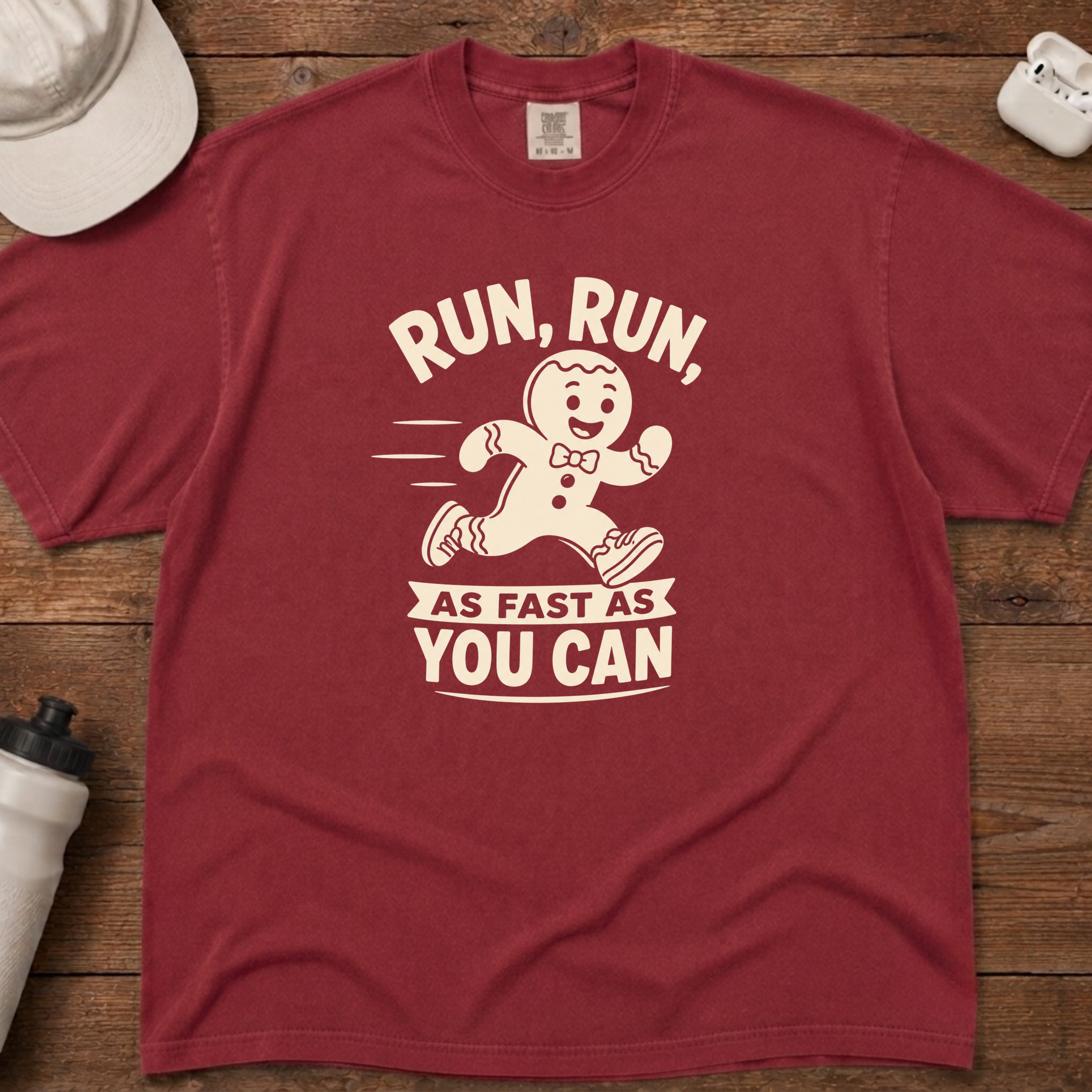Run Run Gingerbread Man T-Shirt