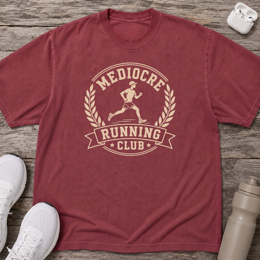Mediocre Running Club Crest T-Shirt