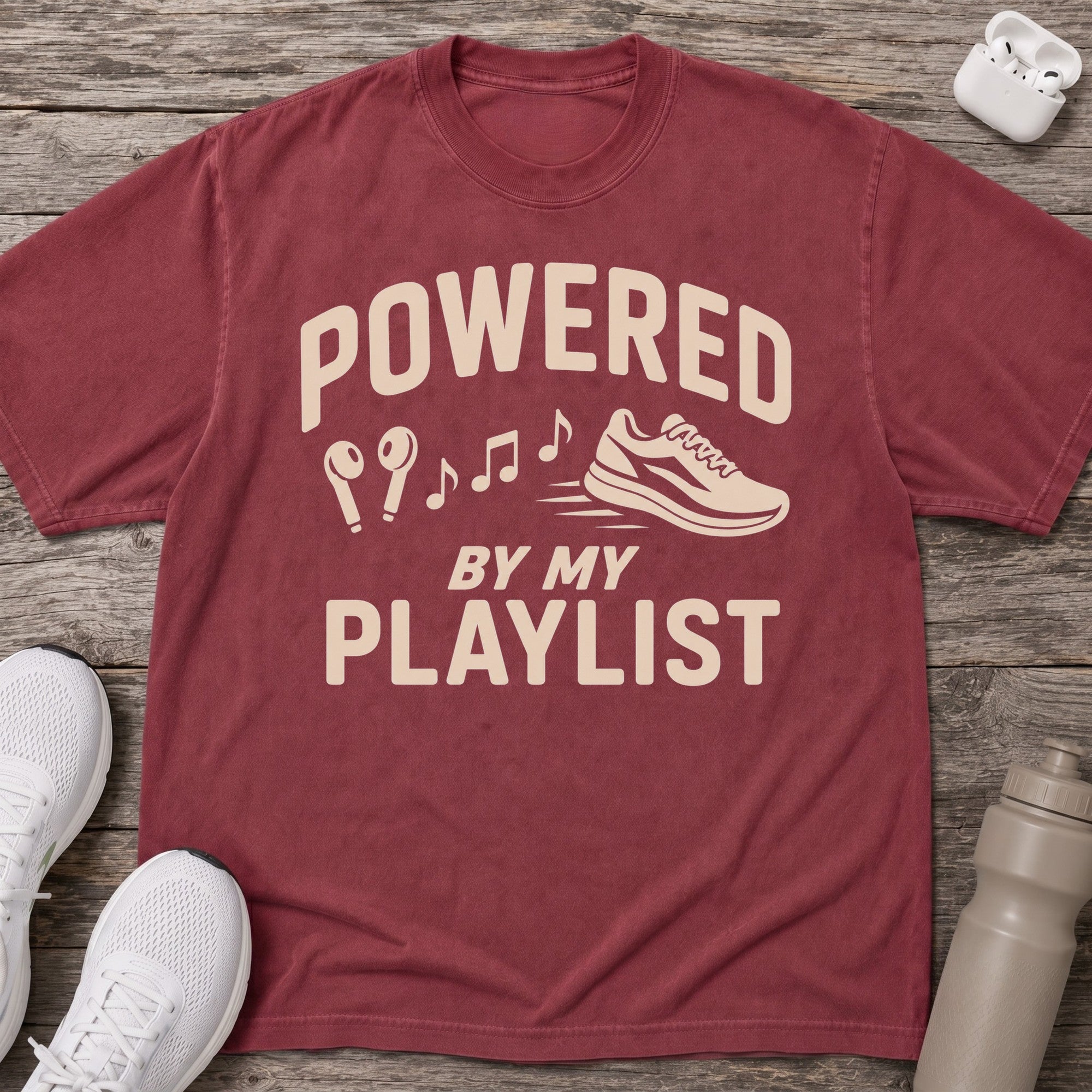 Powered by My Playlist T-shirt