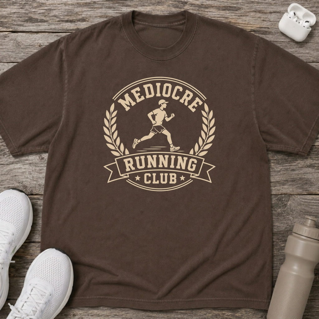 Mediocre Running Club Crest T-Shirt
