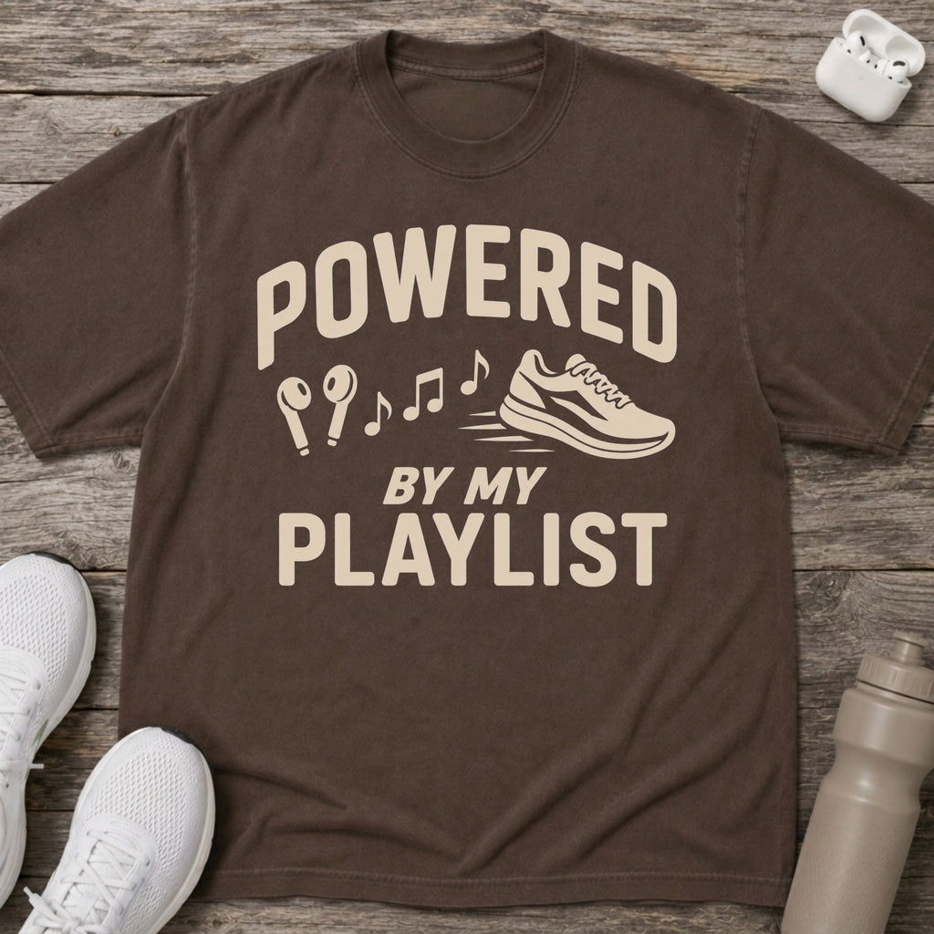 Powered by My Playlist T-shirt