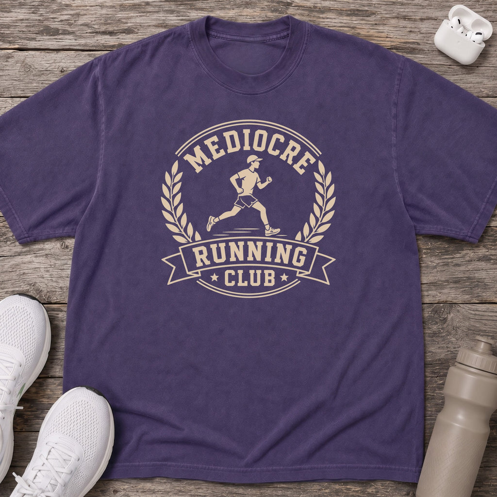 Mediocre Running Club Crest T-Shirt