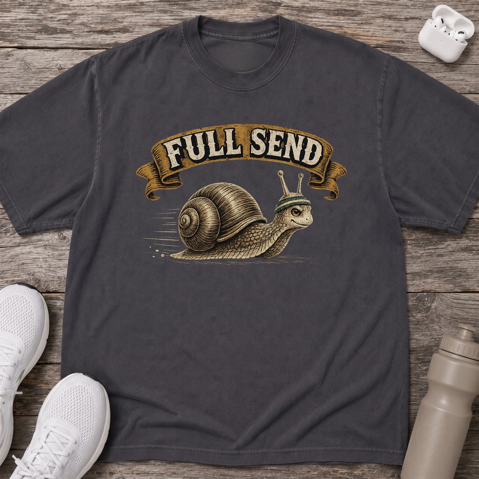 Full Send Snail T-shirt