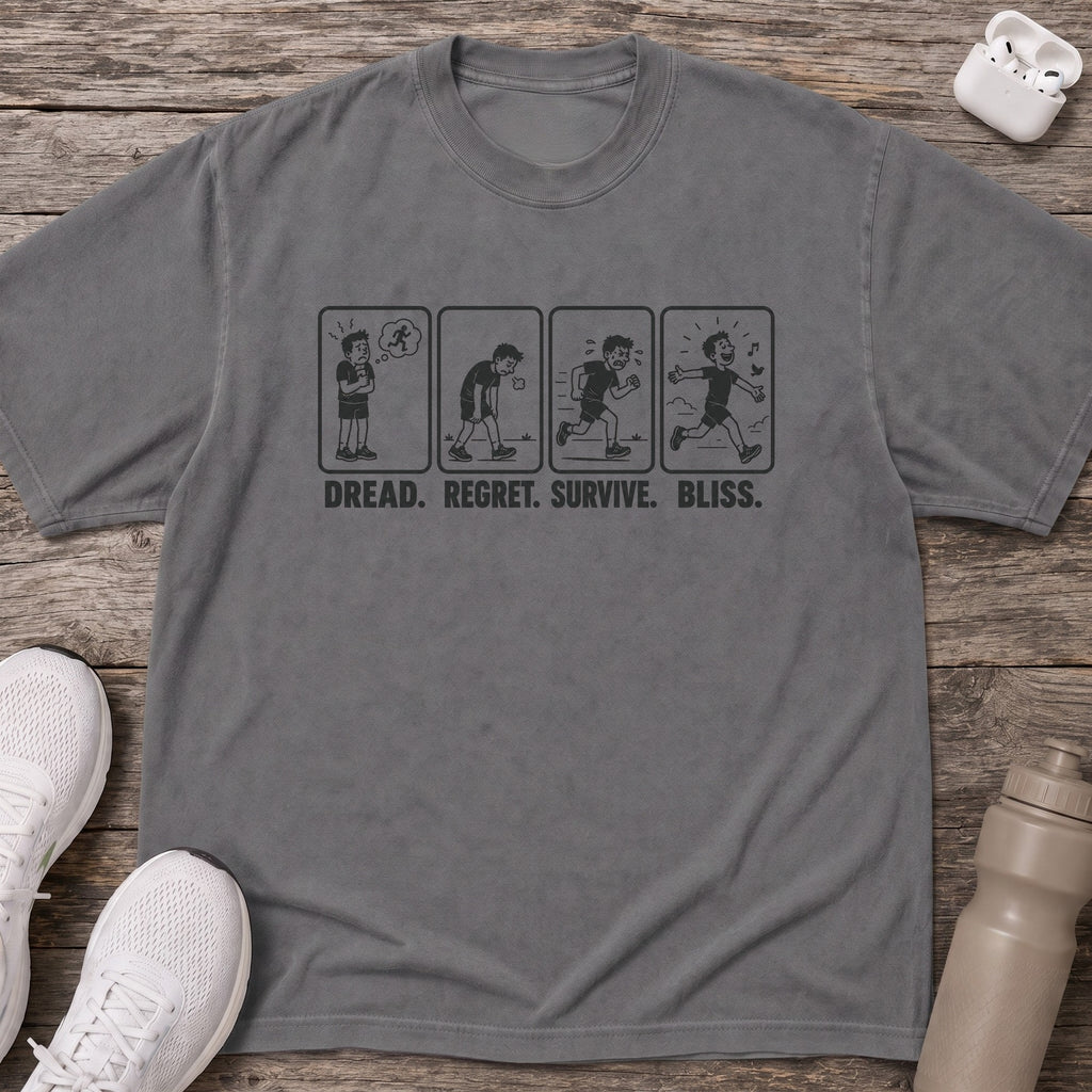Stages of Running T-Shirt
