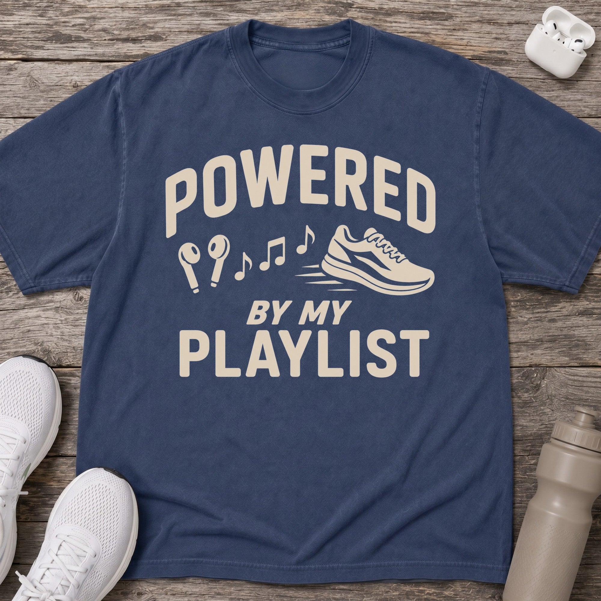 Powered by My Playlist T-shirt