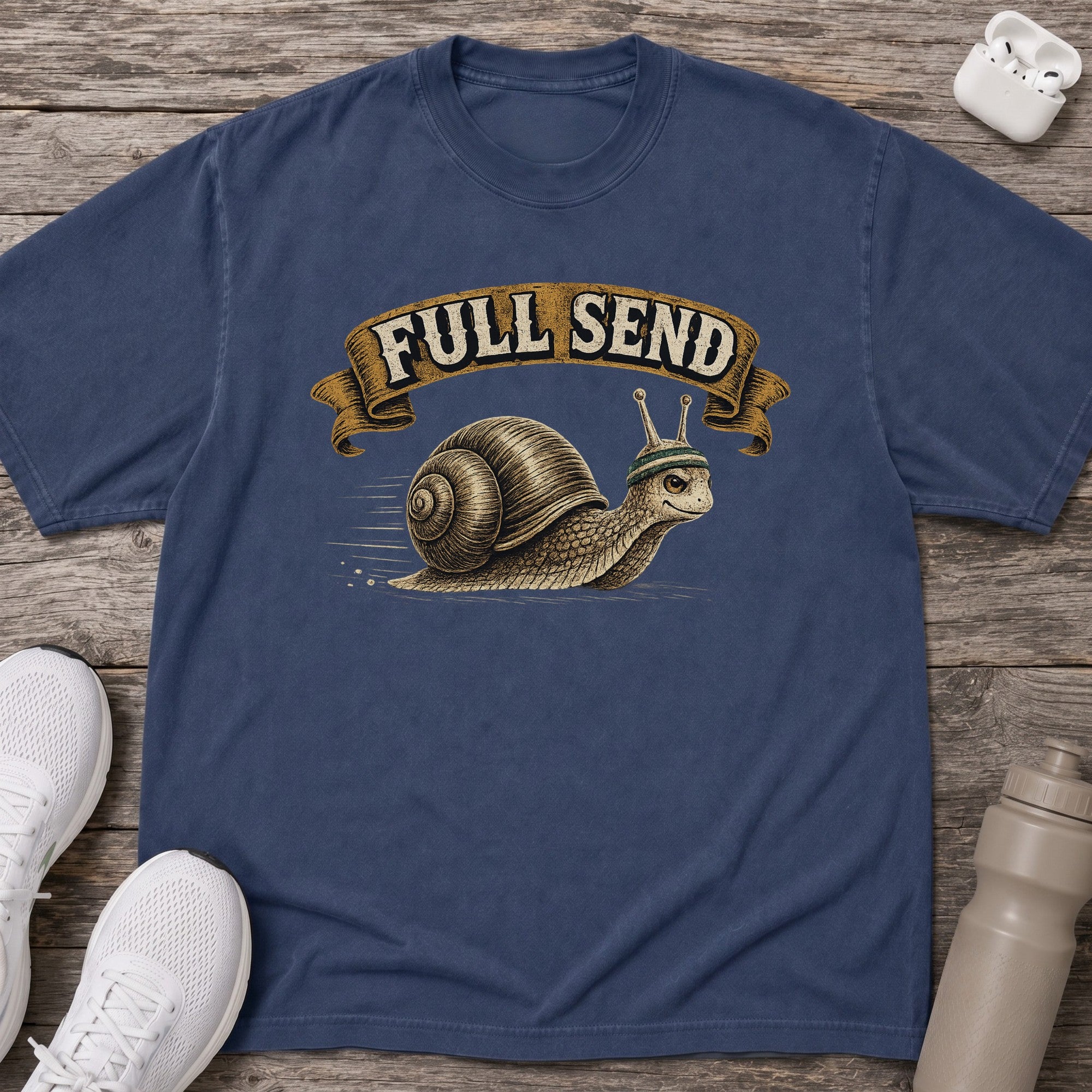 Full Send Snail T-shirt