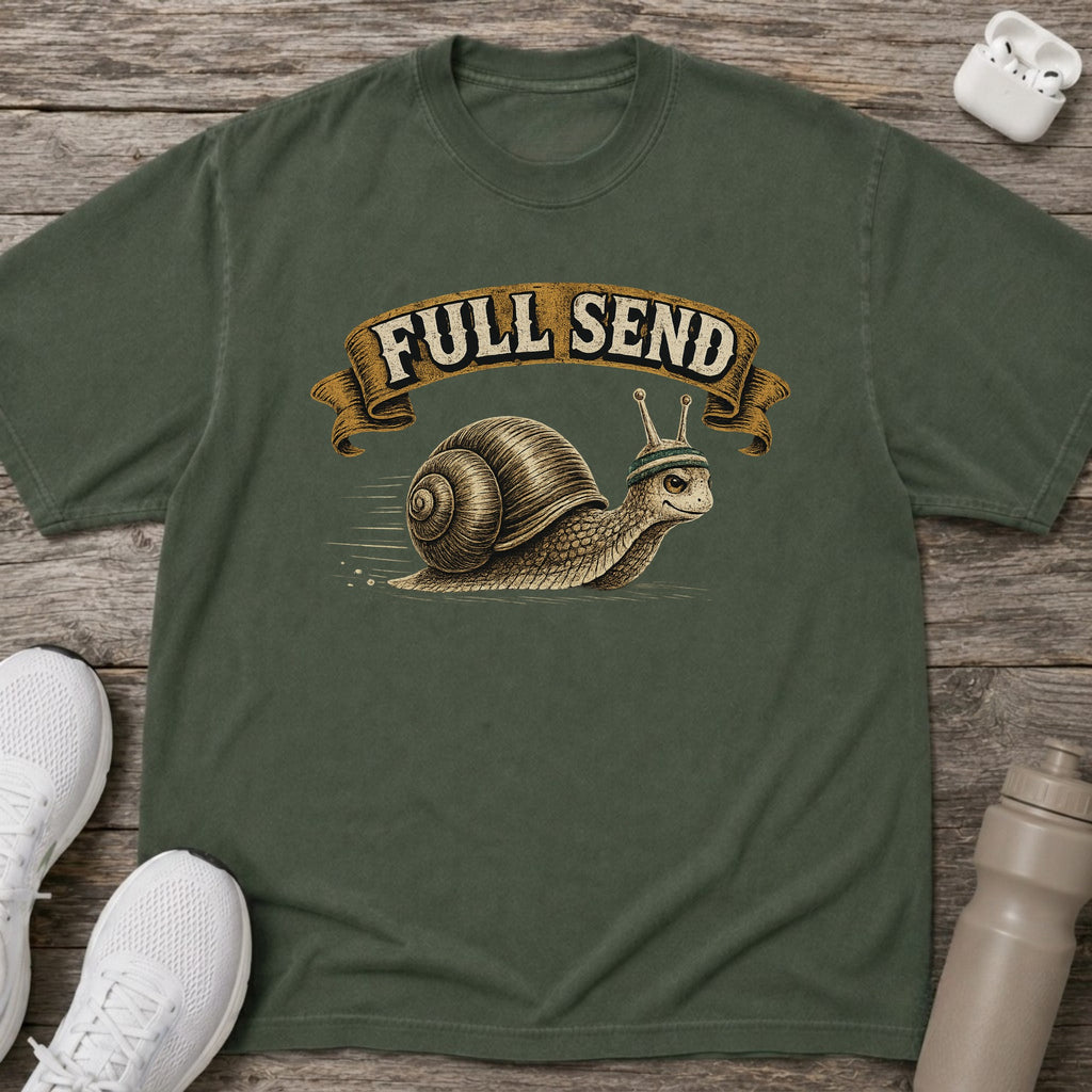 Full Send Snail T-shirt