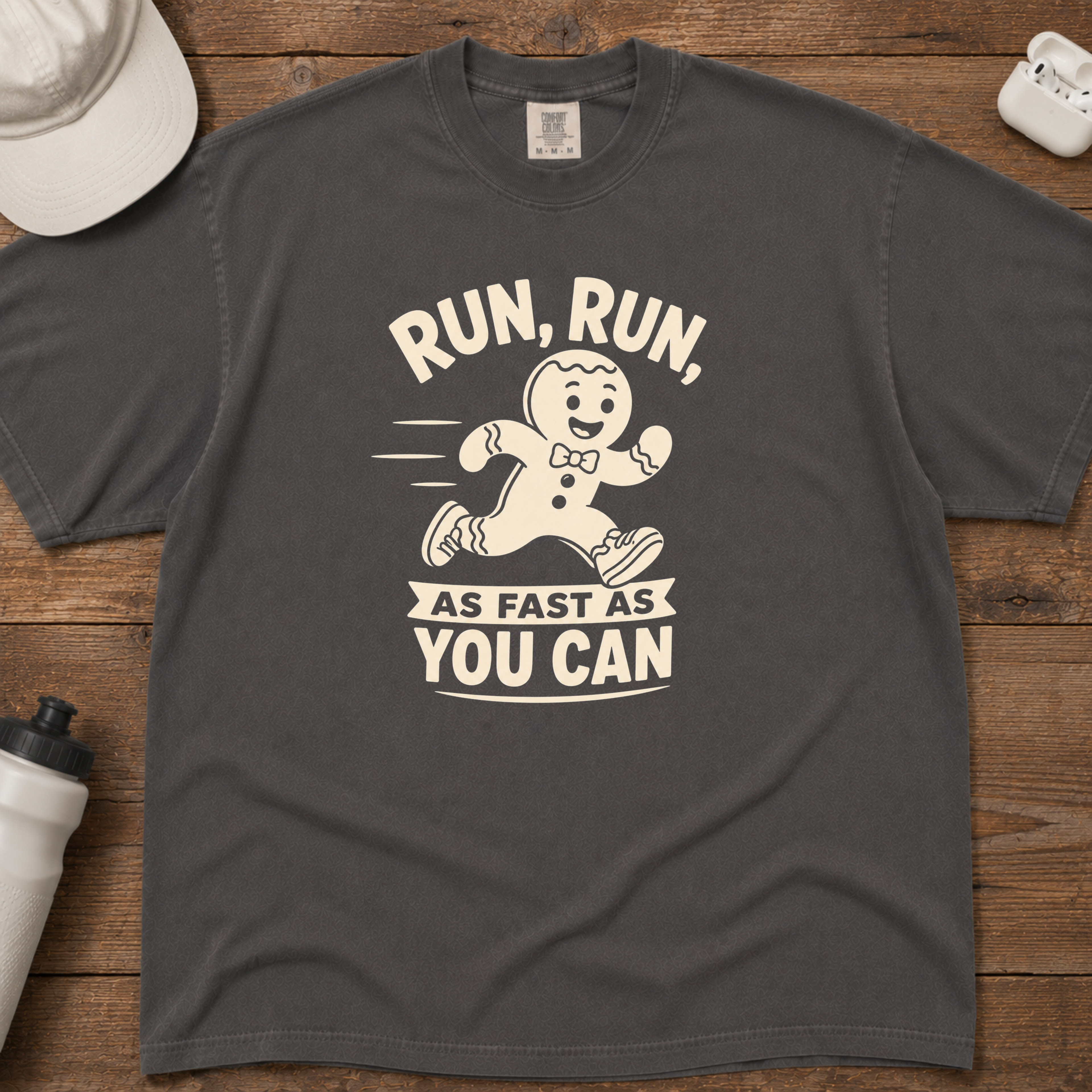 Run Run Gingerbread Man T-Shirt
