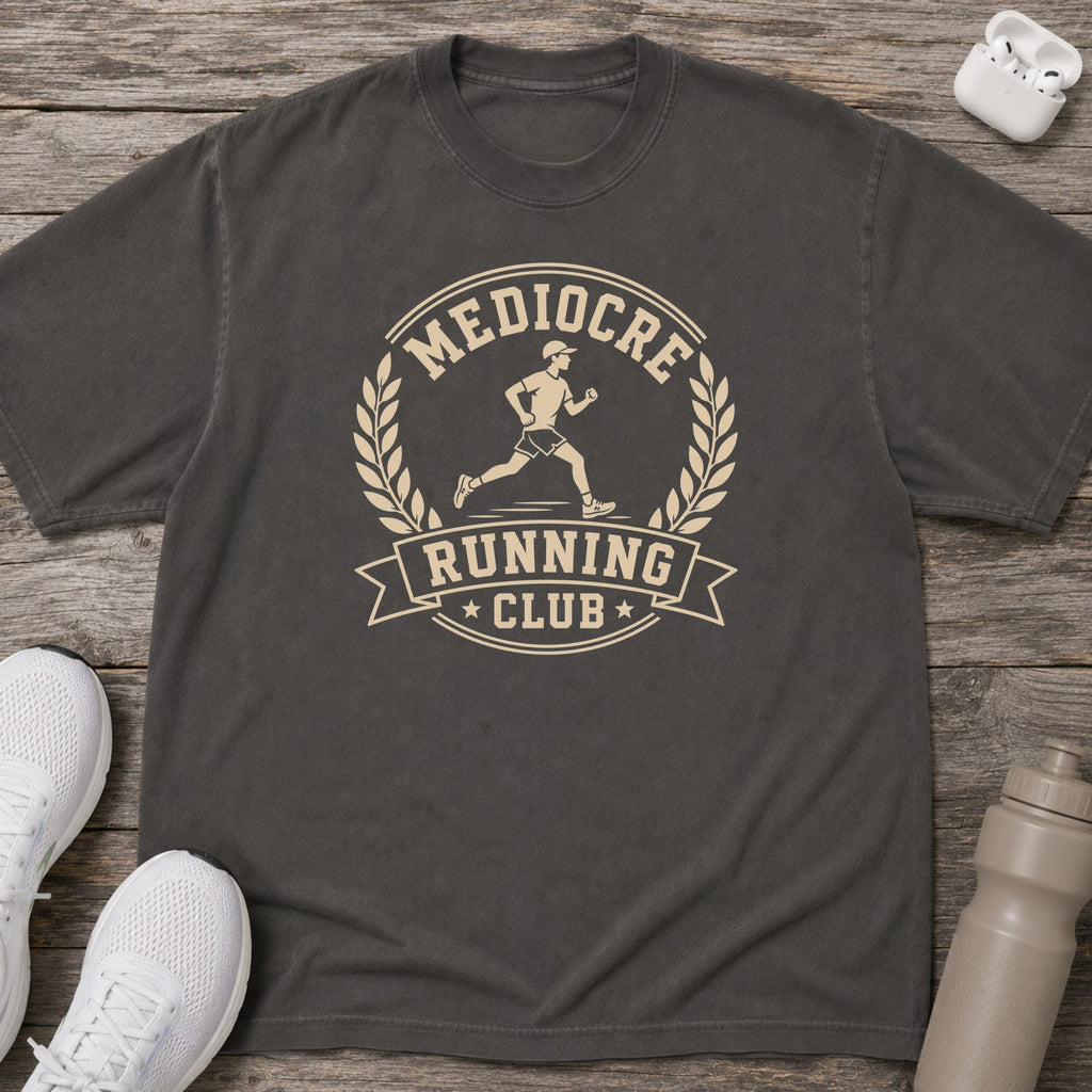 Mediocre Running Club Crest T-Shirt