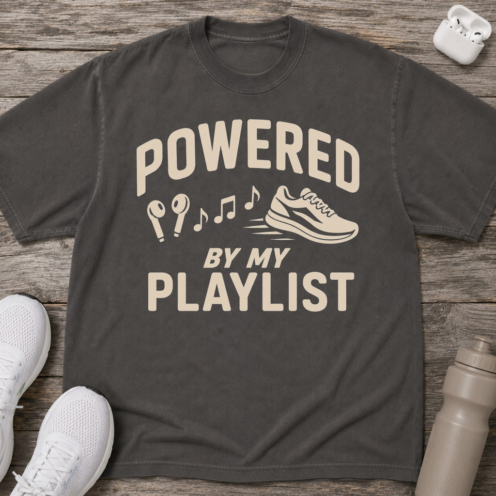 Powered by My Playlist T-shirt