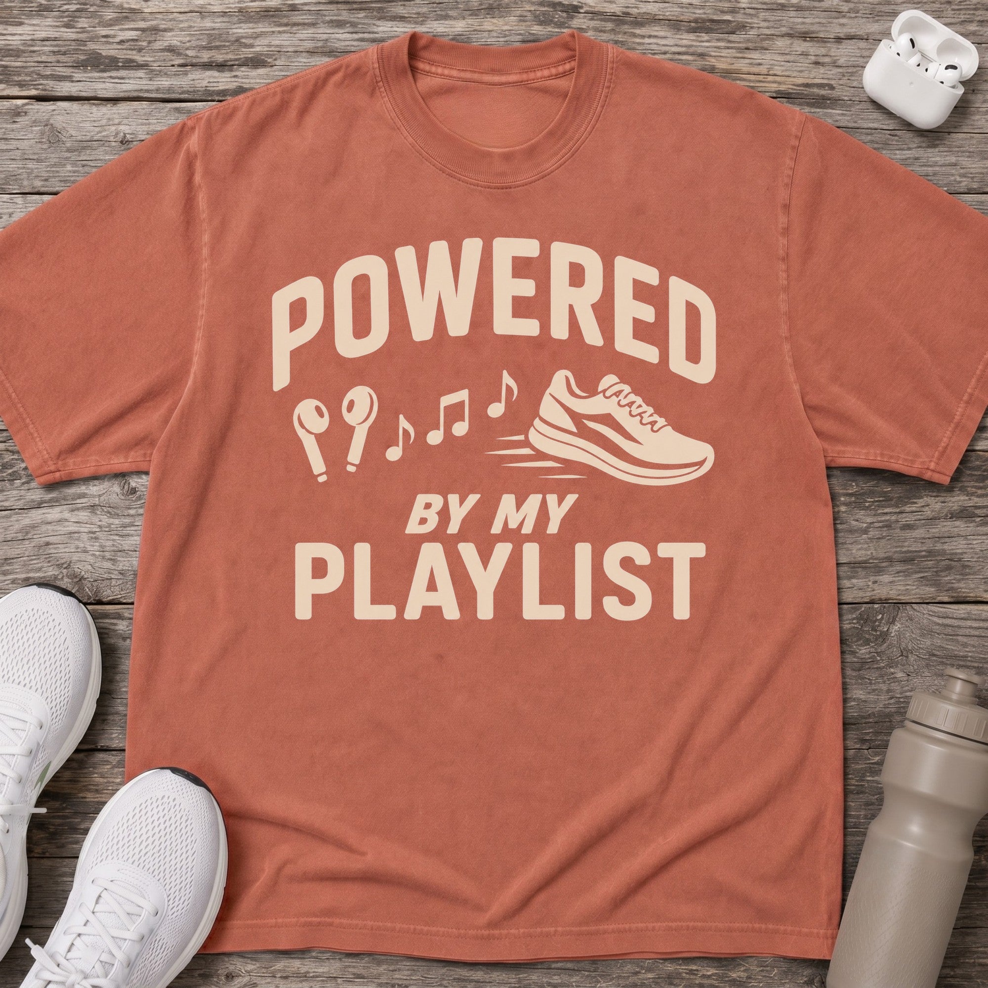 Powered by My Playlist T-shirt