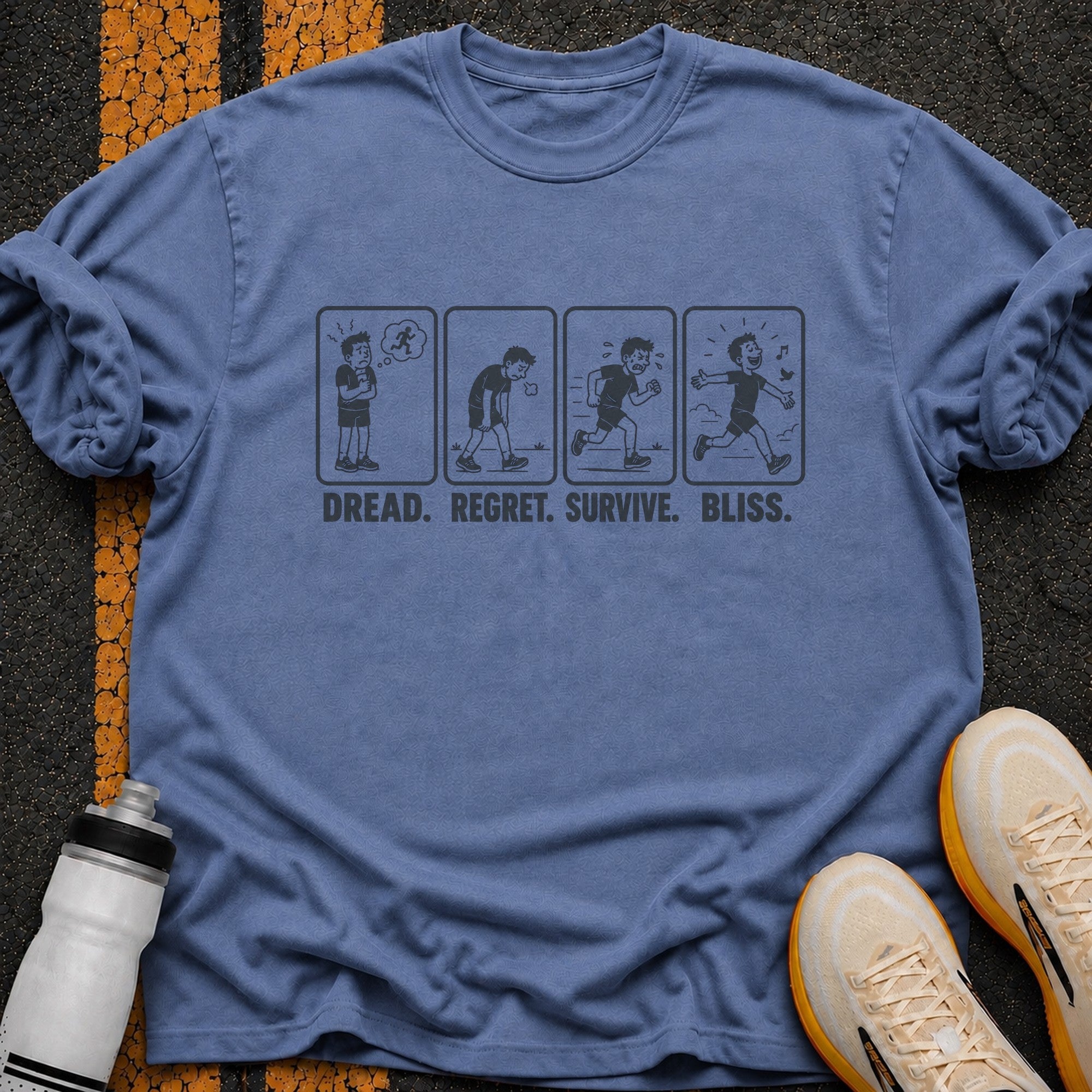 Stages of Running T-Shirt
