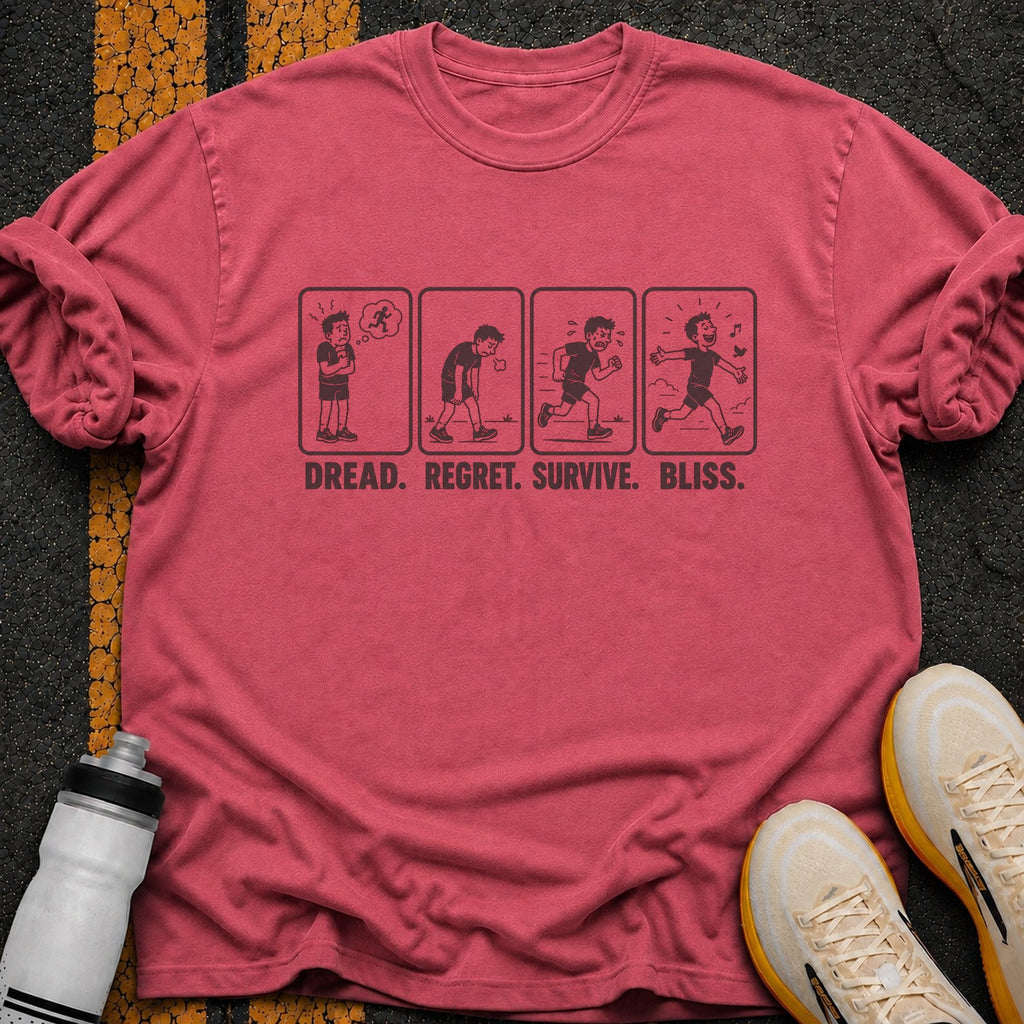 Stages of Running T-Shirt