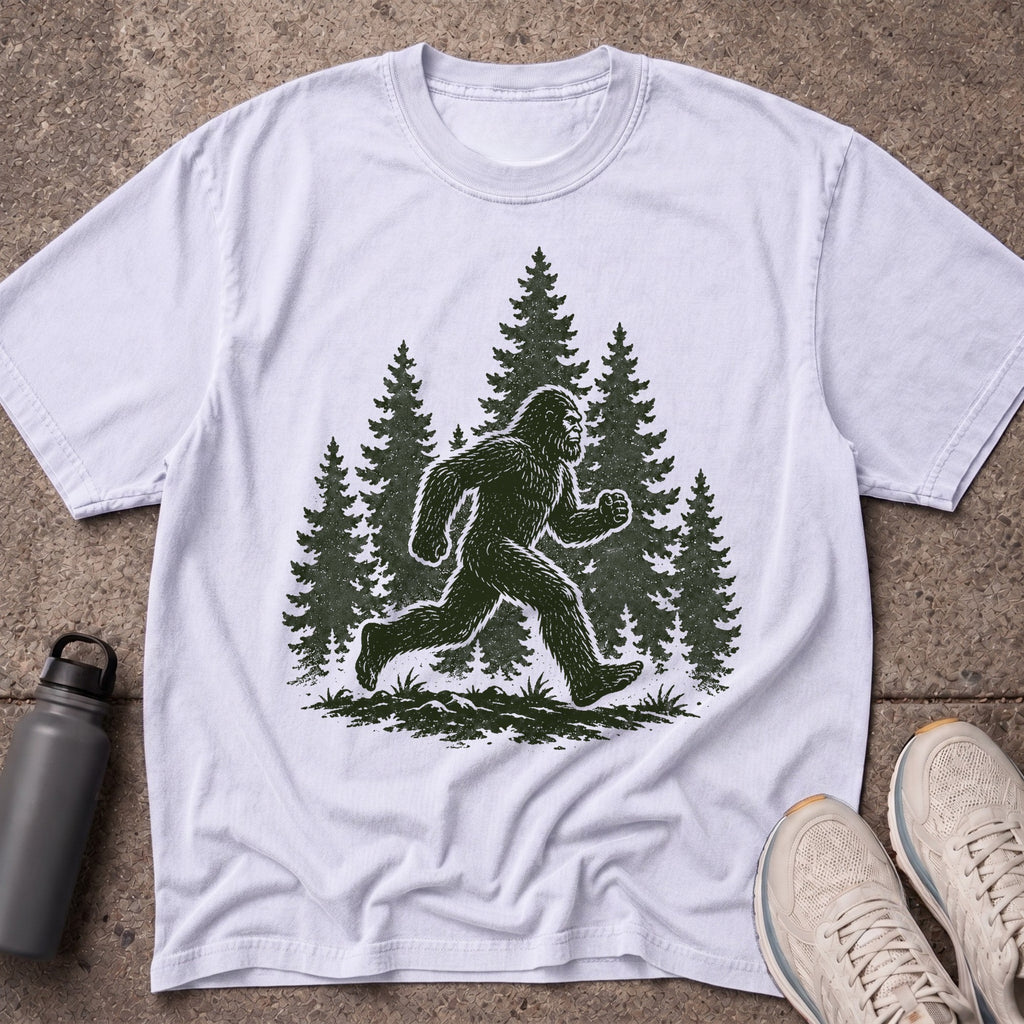 Bigfoot Runs T-Shirt